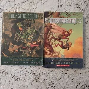 The Sisters Grimm Book Set The Unusual Suspects , Once Upon A Crime